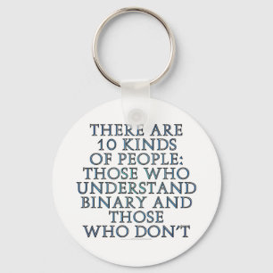 Llavero Hay 10 clases de gente…