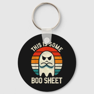 Llavero ¿Hay Alguna Hoja De Bote Retro Fantasma De Hallowe