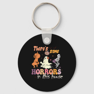 Llavero Hay algunos horrores en esta calabaza fantasma H