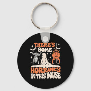 Llavero Hay algunos horrores en esta calabaza fantasma H