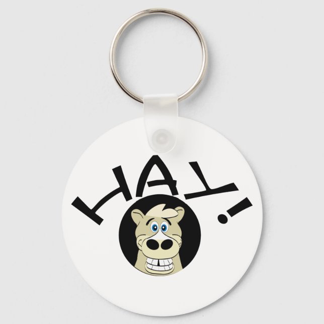 Llavero Hay caballo (Anverso)