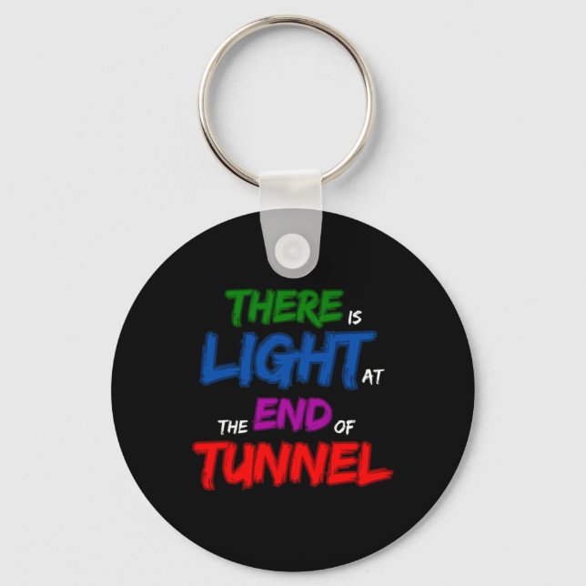 Llavero Hay Luz Al Final Del Túnel (Anverso)