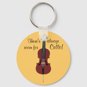 Llavero ¡Hay siempre sitio para el violoncelo!