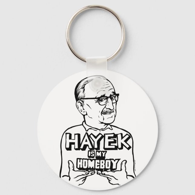 Llavero Hayek Es Mi Keychain Homeboy (Anverso)