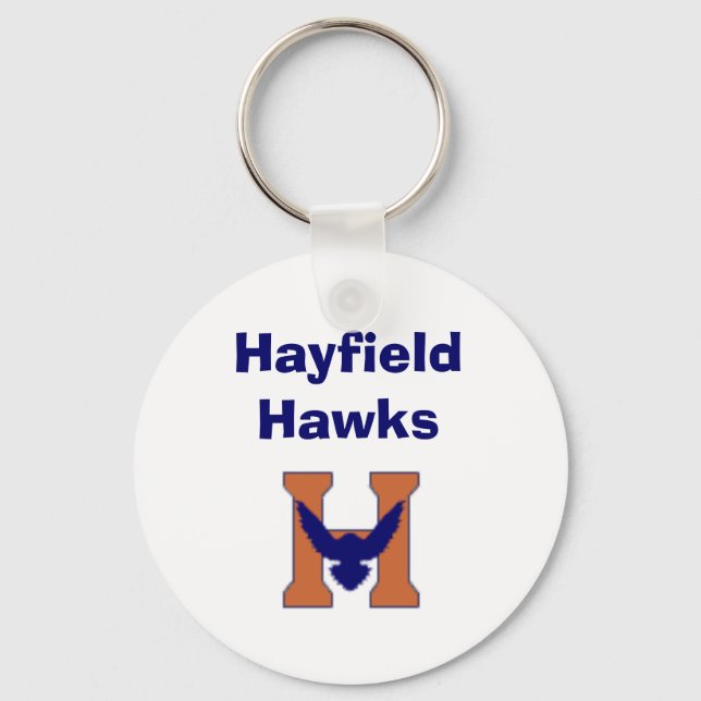 Llavero Hayfield Hawks (Anverso)