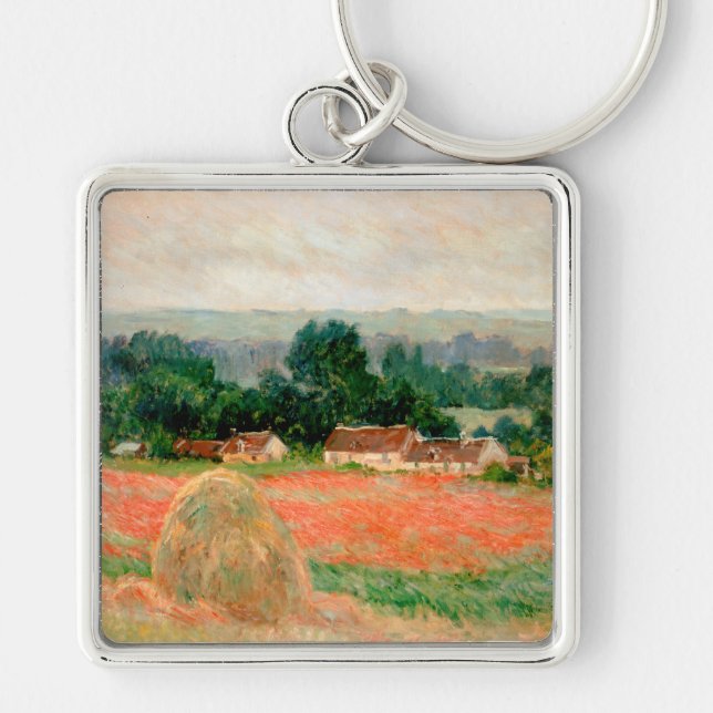 Llavero Haystack en Giverny, Claude Monet (Frente)
