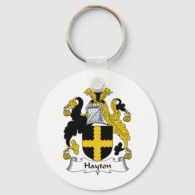 Llavero Hayton Family Crest (Anverso)