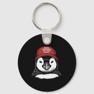 Llavero Haz al Pingüino Libre de Impuestos de Nuevo - Resi