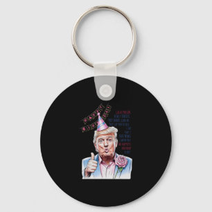 Llavero Haz De Nuevo Mi Cumpleaños Genial Donald Trump Fel