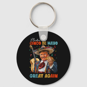 Llavero Haz Grande De Nuevo Cinco De Mayo Trompeta Guitarr