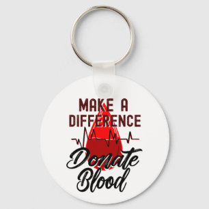 Llavero Haz la diferencia, dona sangre