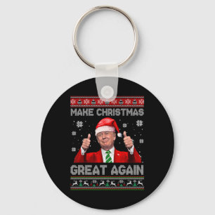 Llavero Haz la Navidad Grande Otra Vez Xmas Divertido Trum