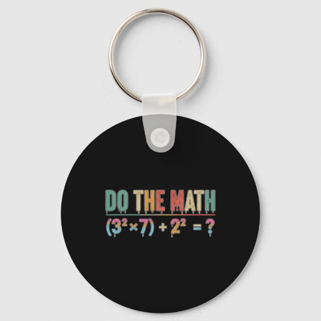 Llavero Haz Las Matemáticas 67 Meme Divertido Profesor Sei (Anverso)
