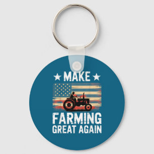 Llavero Haz que la agricultura vuelva a ser grande Orgullo