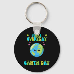 Llavero Haz que todos los días el Día de la Tierra sea un