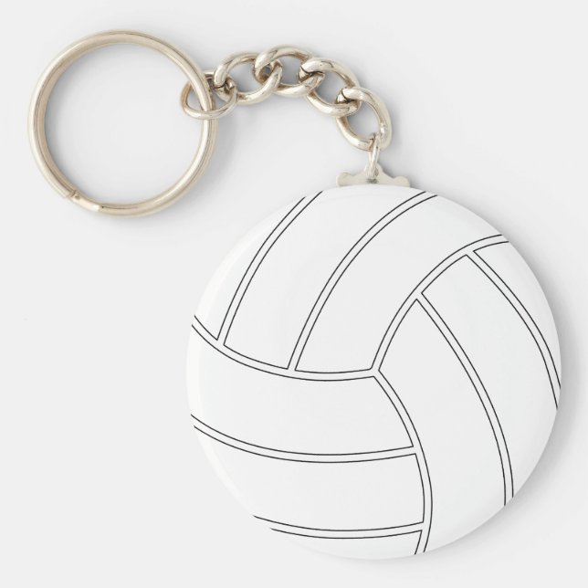 Llavero Haz tu propia llave de voleibol (Frente)