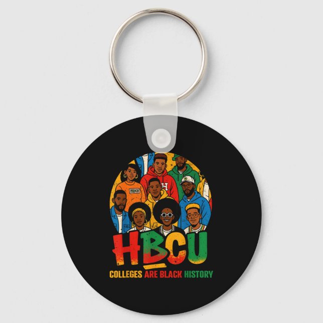 Llavero Hbcu Colleges Are Black History African American M (Anverso)