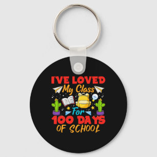 Llavero He Amado A Mi Clase Por 100 Dias De Escuela 100º D