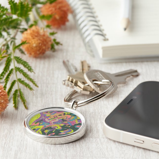 Llavero He aquí, resumen original (Lado)