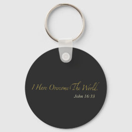 Llavero He Vencido al Mundo Juan 16:33
