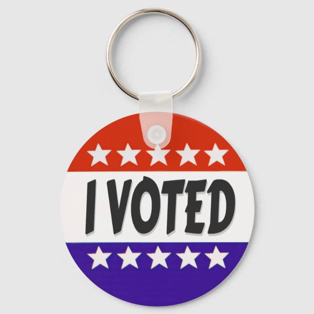 Llavero He votado (Anverso)