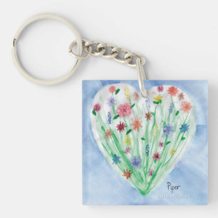 Llavero Heart Garden - KidsArt para CHOC
