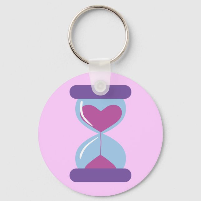 Llavero Heart Hourglass (Anverso)