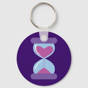 Llavero Heart Hourglass