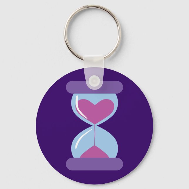 Llavero Heart Hourglass (Anverso)