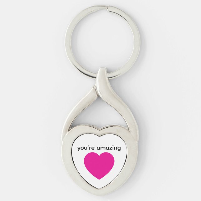 Llavero heart keychain keepsake (Anverso)