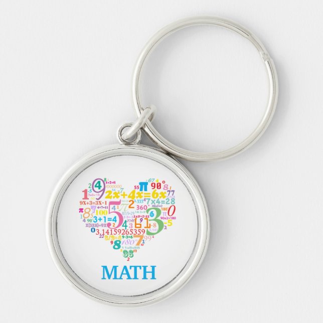 Llavero Heart Math (Frente)