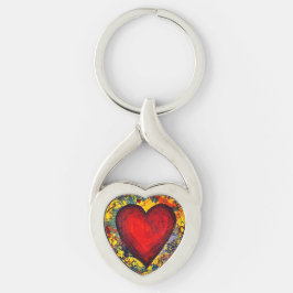 Llavero Heart Metal Keychain