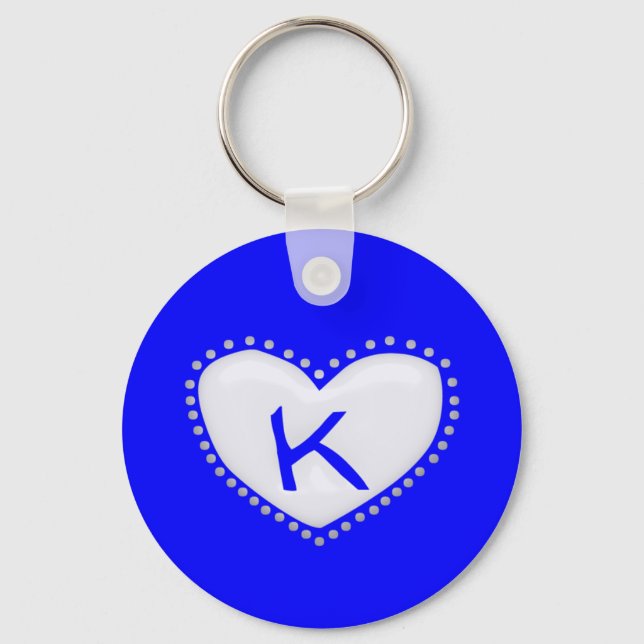 Llavero Heart Monogram (Anverso)