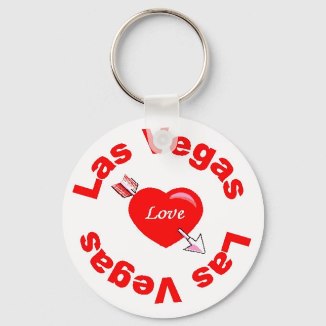 Llavero Heart of Las Vegas Keychain (Anverso)