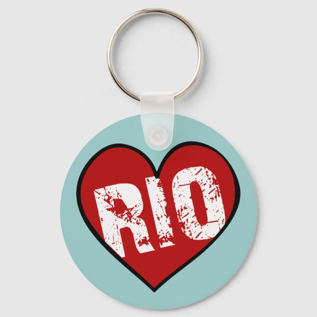 LLAVERO HEART RIO (Anverso)