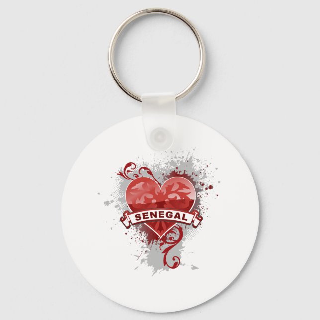 Llavero Heart Senegal (Anverso)