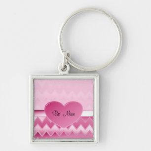 Llavero Heart zigzag-Pink