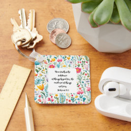 Llavero Hebrews 11:1 Keychain