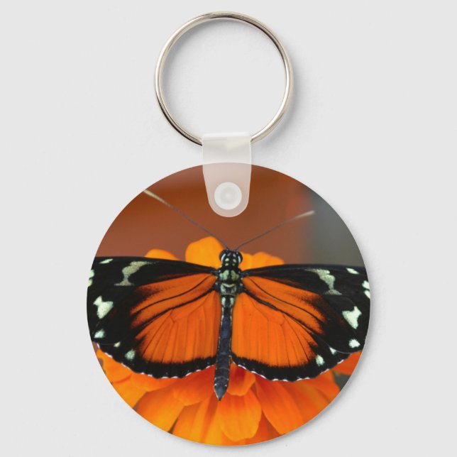 Llavero Hecale Longwing Butfly (Anverso)