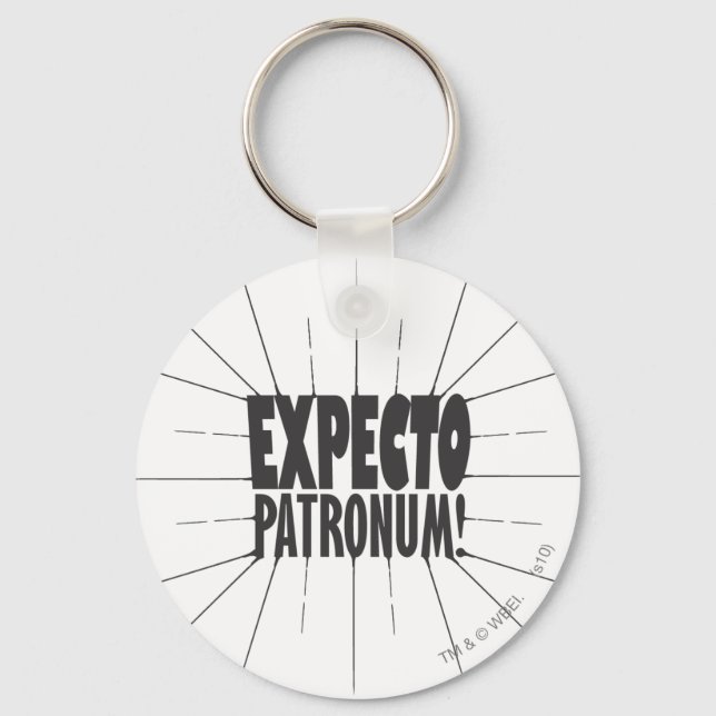 Llavero ¡Hechizo de Harry Potter | EXPECTO PATRONUM™! (Anverso)