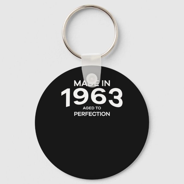 Llavero Hecho En 1963 Con Edad A La Perfección (Anverso)