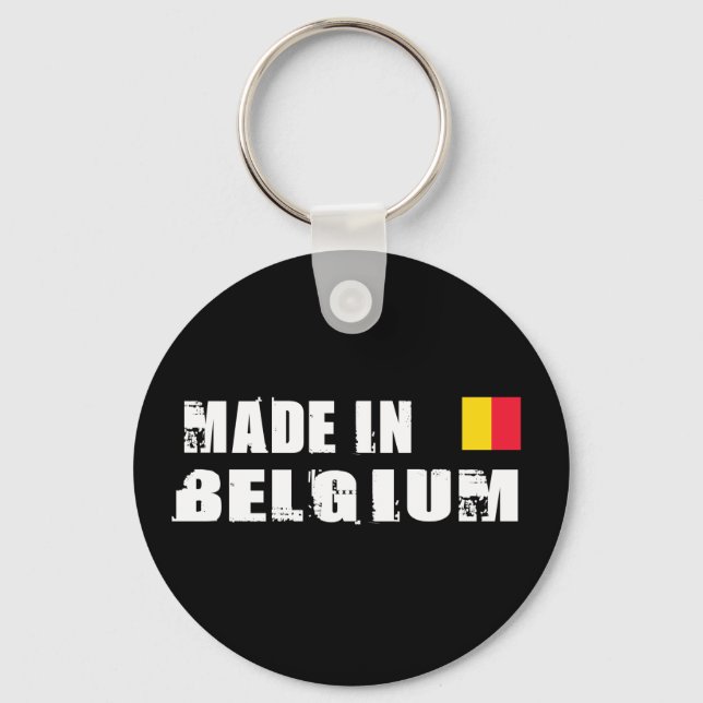 Llavero Hecho en Bélgica (Anverso)