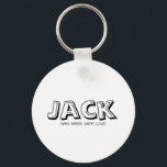 Llavero Hecho en blanco amoroso<br><div class="desc">Fabricado con el llavero blanco amoroso.</div>