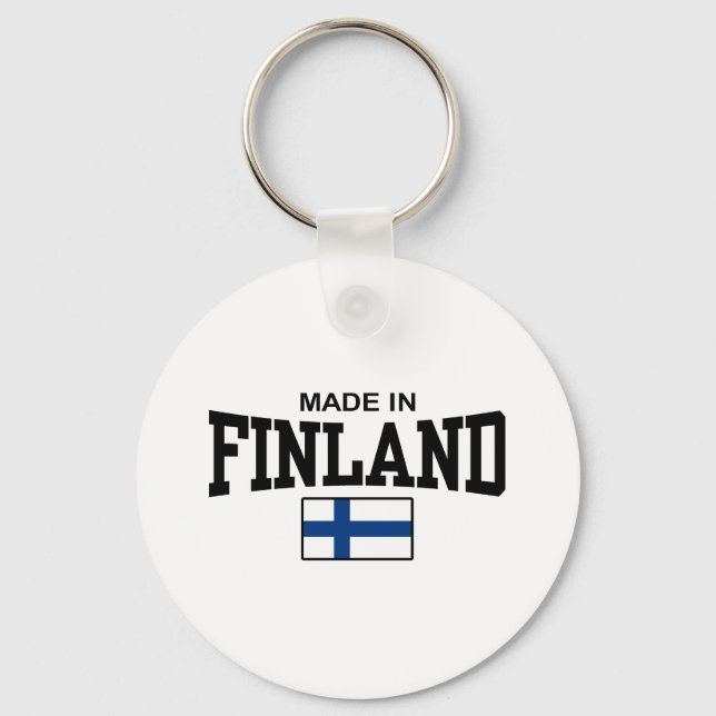 Llavero Hecho en Finlandia (Anverso)