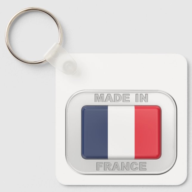 Llavero Hecho en Francia (Anverso)