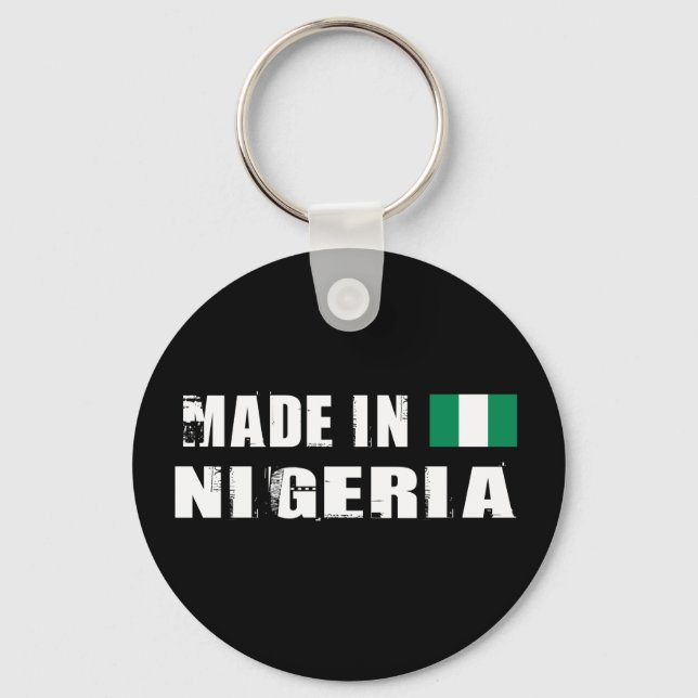 Llavero Hecho en Nigeria (Anverso)