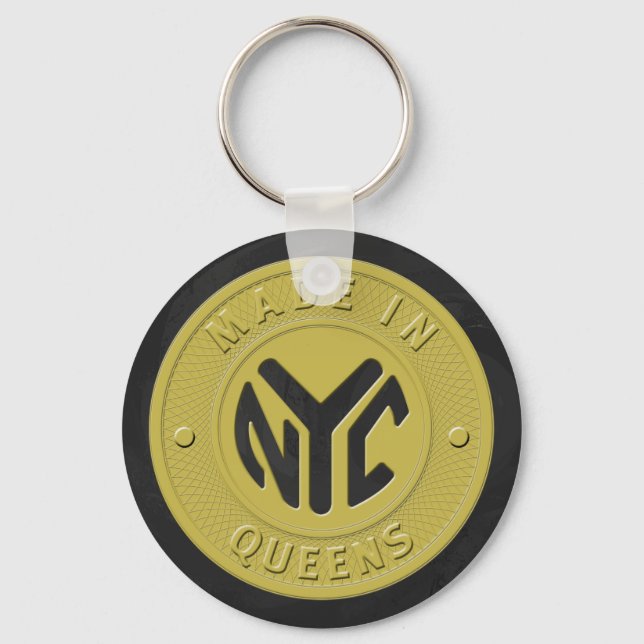 Llavero Hecho en Nueva York (Anverso)