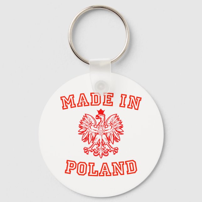Llavero Hecho en Polonia (Anverso)