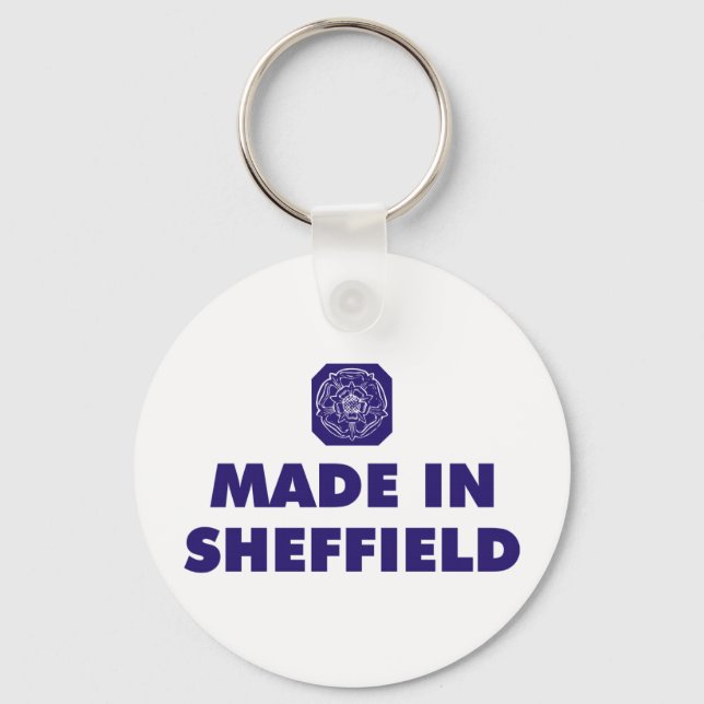 Llavero Hecho en Sheffield (Anverso)