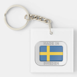 Llavero Hecho en Suecia